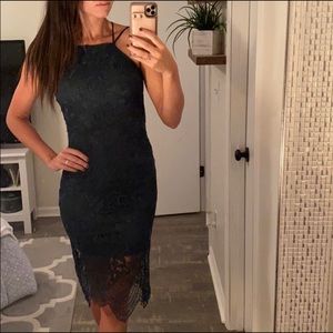 Lace Midi Dress
